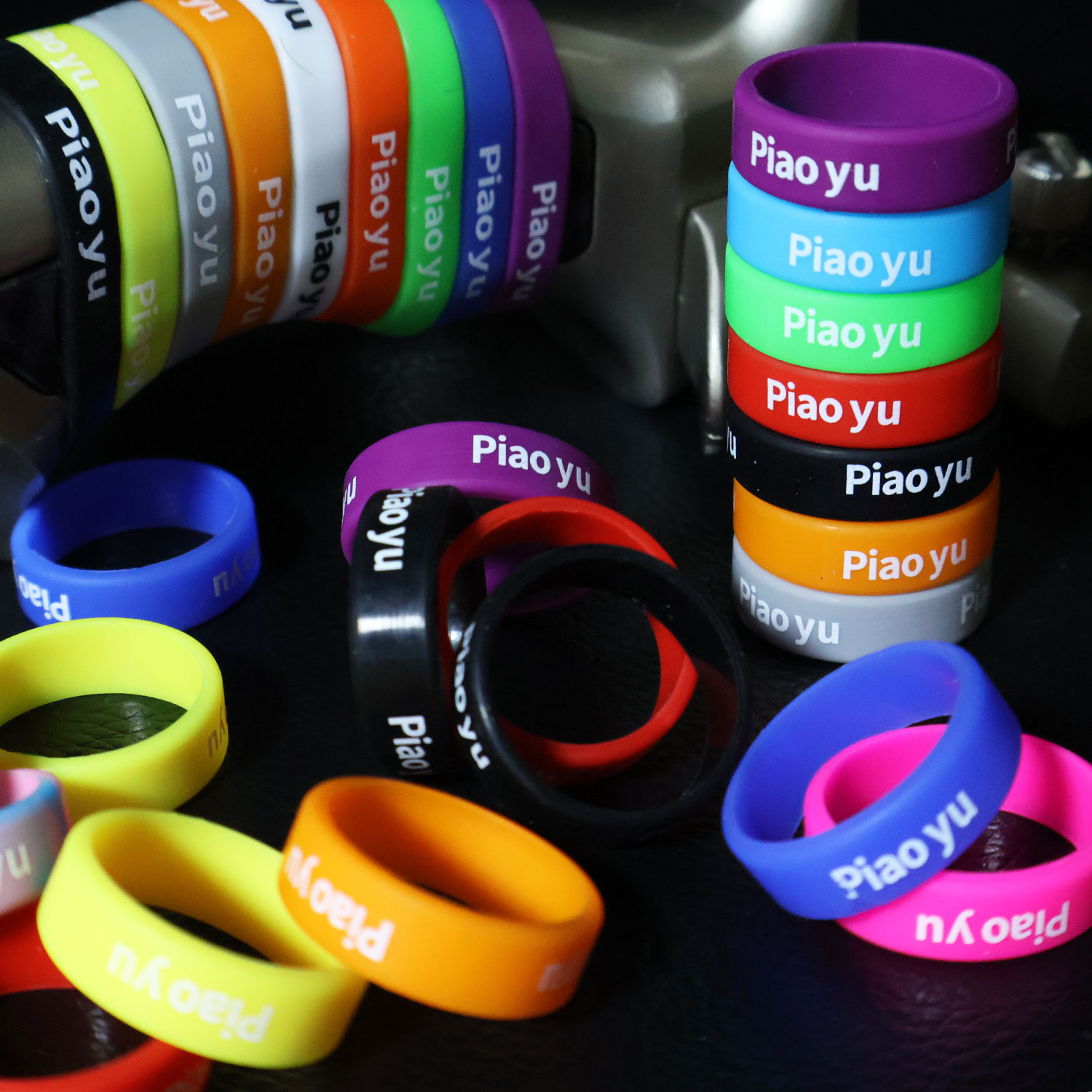 Vape Band Silicone - 13mm/20mm 20PCS Schutzhülle Silikon Ring Farbe