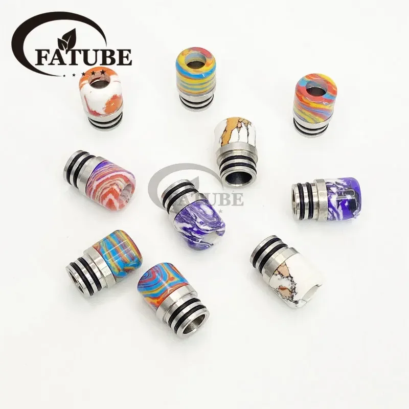 Drip Tip Resin - 1 STÜCK/10 STÜCK 510 Edelstahl Harz