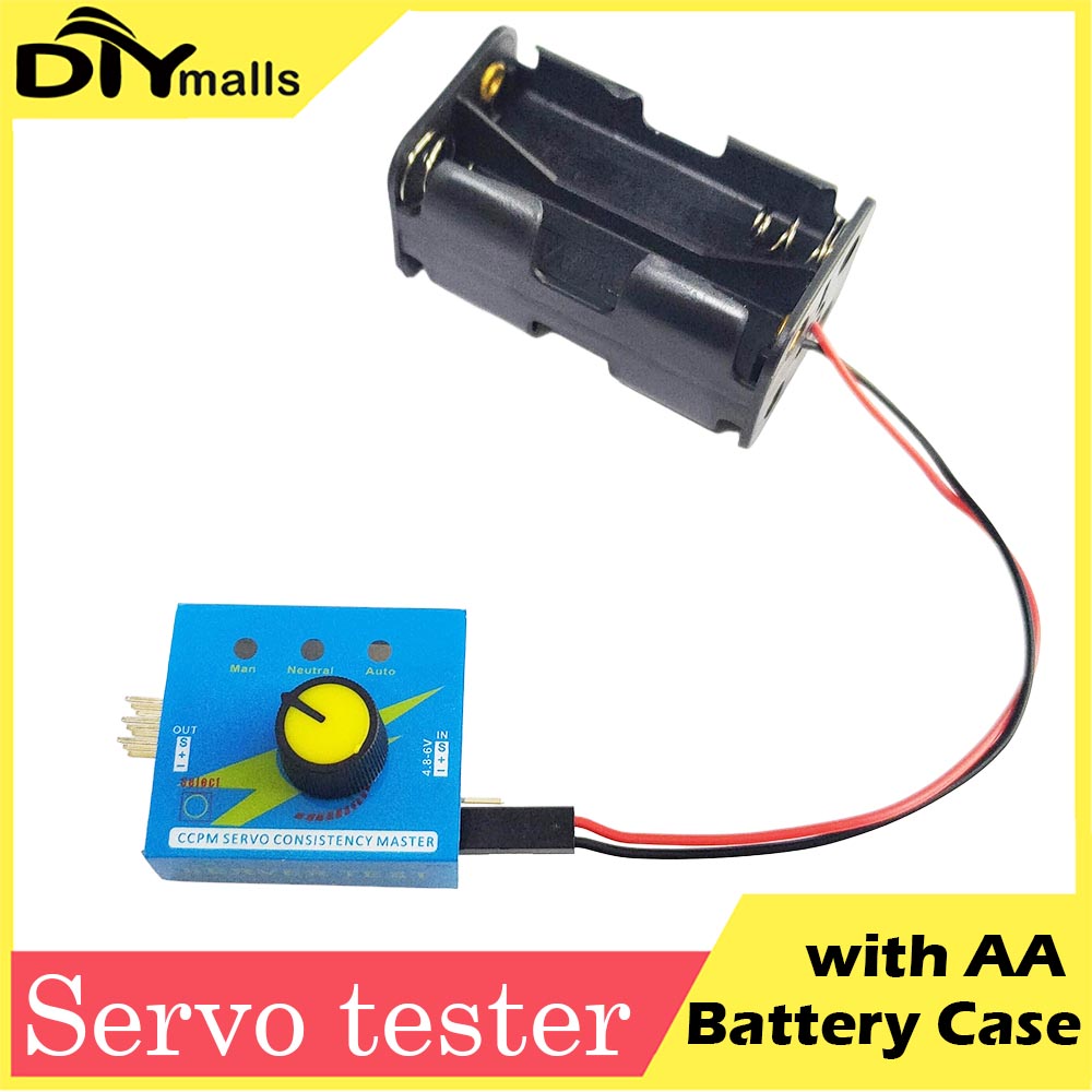 Battery Case Storage - Servotester 3CH Digital ESC Speed Controller