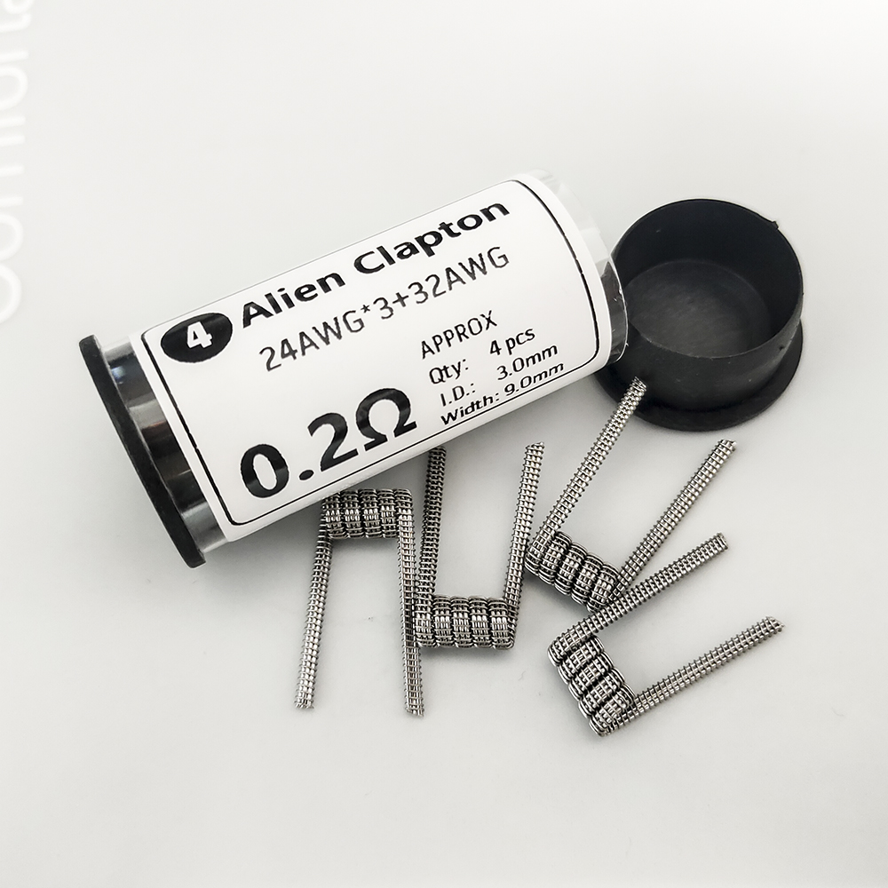 Coil Building Kit - 4 Stück vorgefertigter Widerstandsdraht A1 26x3+32AWG/0,3