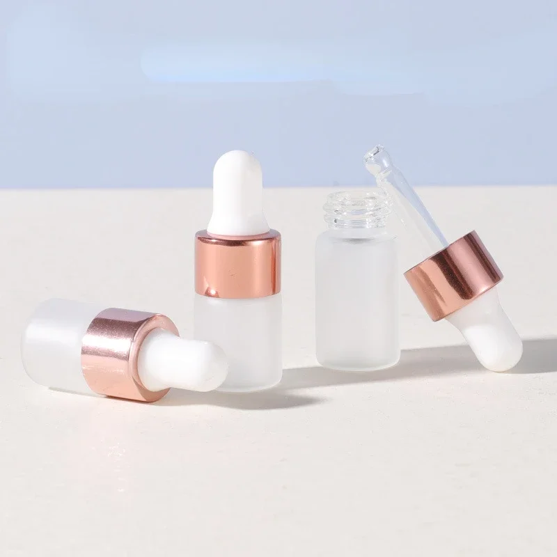 Juice Bottle Dropper - 1ml 2ml 3ml leere tragbare Roségold