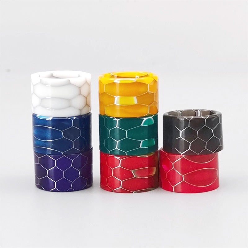 Drip Tip Resin - 1 Stück Schlangenhaut-Harz Push-in Drip Tip