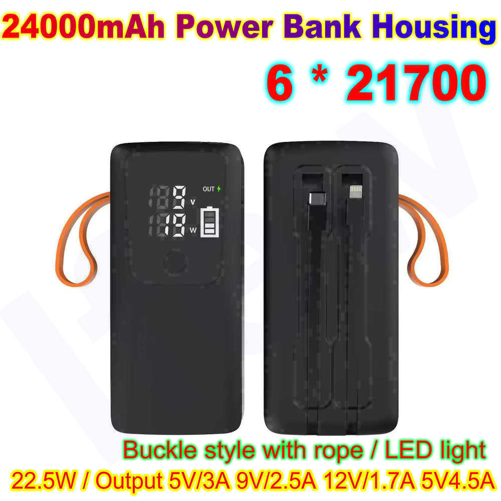 Battery Case Storage - 21700 Batterie Power Bank Gehäuse Fall
