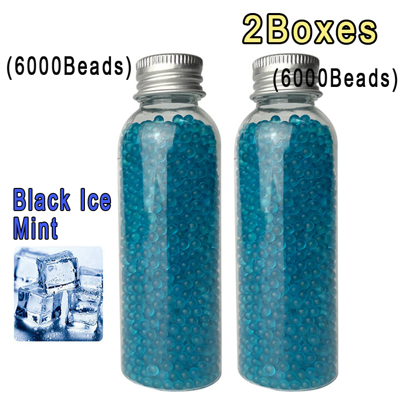 Smoking & Vaping Accessories - 6000 Stück Perlen-Mix mit Fruchtgeschmack, Black