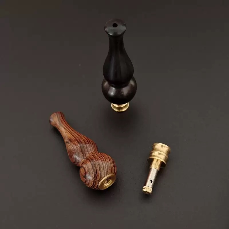 Smoking & Vaping Accessories - 1 Stück wiederverwendbarer handgefertigter Holzfilter-Zigarettenhalter Raucherzubehör