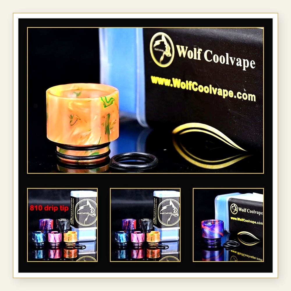 Wolfcoolvape 810 Drip Tips – S – Drip Tip Resin Bewertung und Preis
