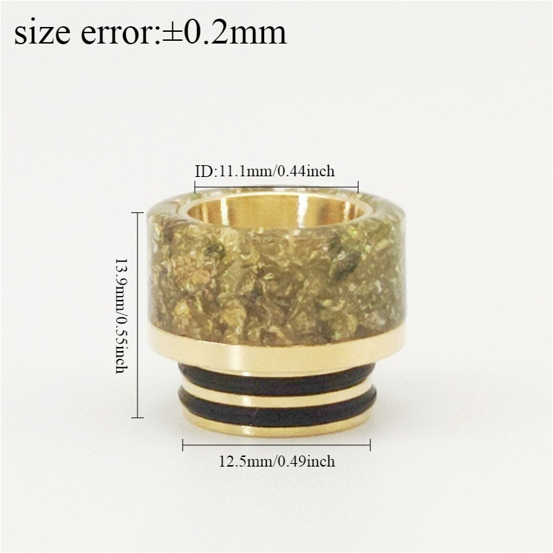 1 Stück Großbohrung 810 Drip T – Drip Tip Resin Bewertung und Preis