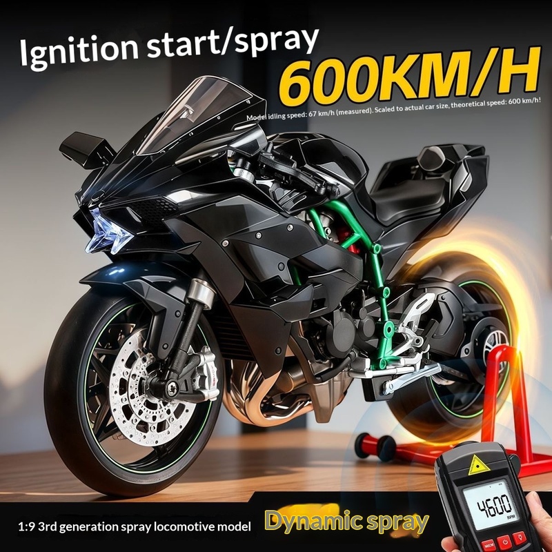 Kawasaki Ninja H2R, dynamische – Battery Case Storage Bewertung und Preis