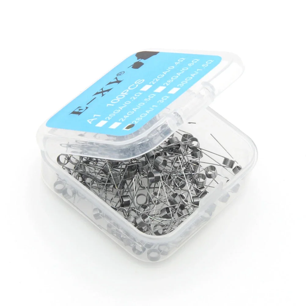 100 TEILE/SCHACHTEL Vorgeferti – Coil Building Kit Bewertung und Preis