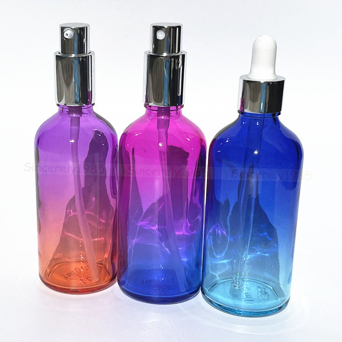 1X 3x 100ml Farbverlauf-Glasfl – Juice Bottle Dropper Bewertung und Preis