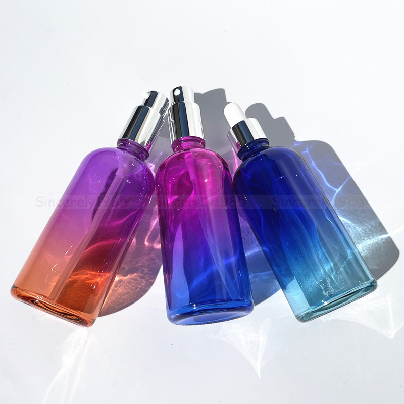 1X 3x 100ml Farbverlauf-Glasfl – Juice Bottle Dropper Bewertung und Preis