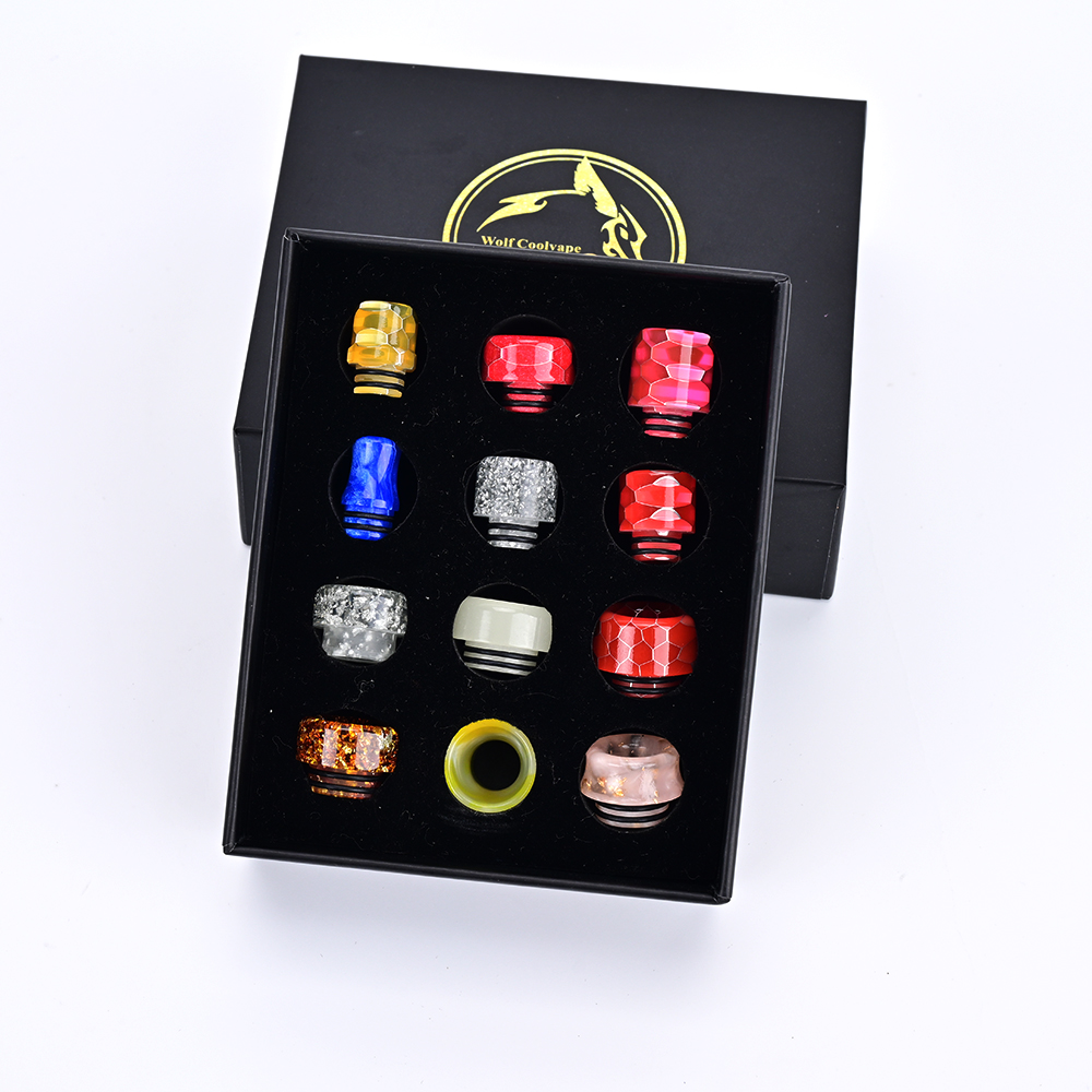 12 Stück 810 Tropfspitze 510 T – Drip Tip Resin Bewertung und Preis