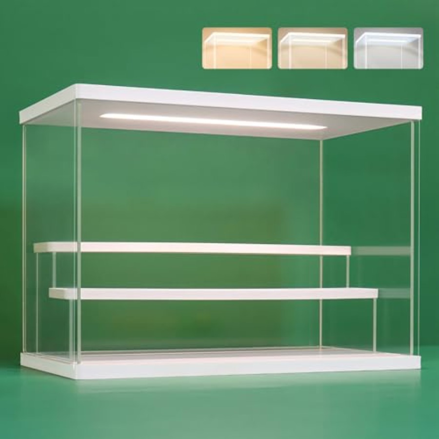 Transparente Acryl-Vitrine mit – Battery Case Storage Bewertung und Preis