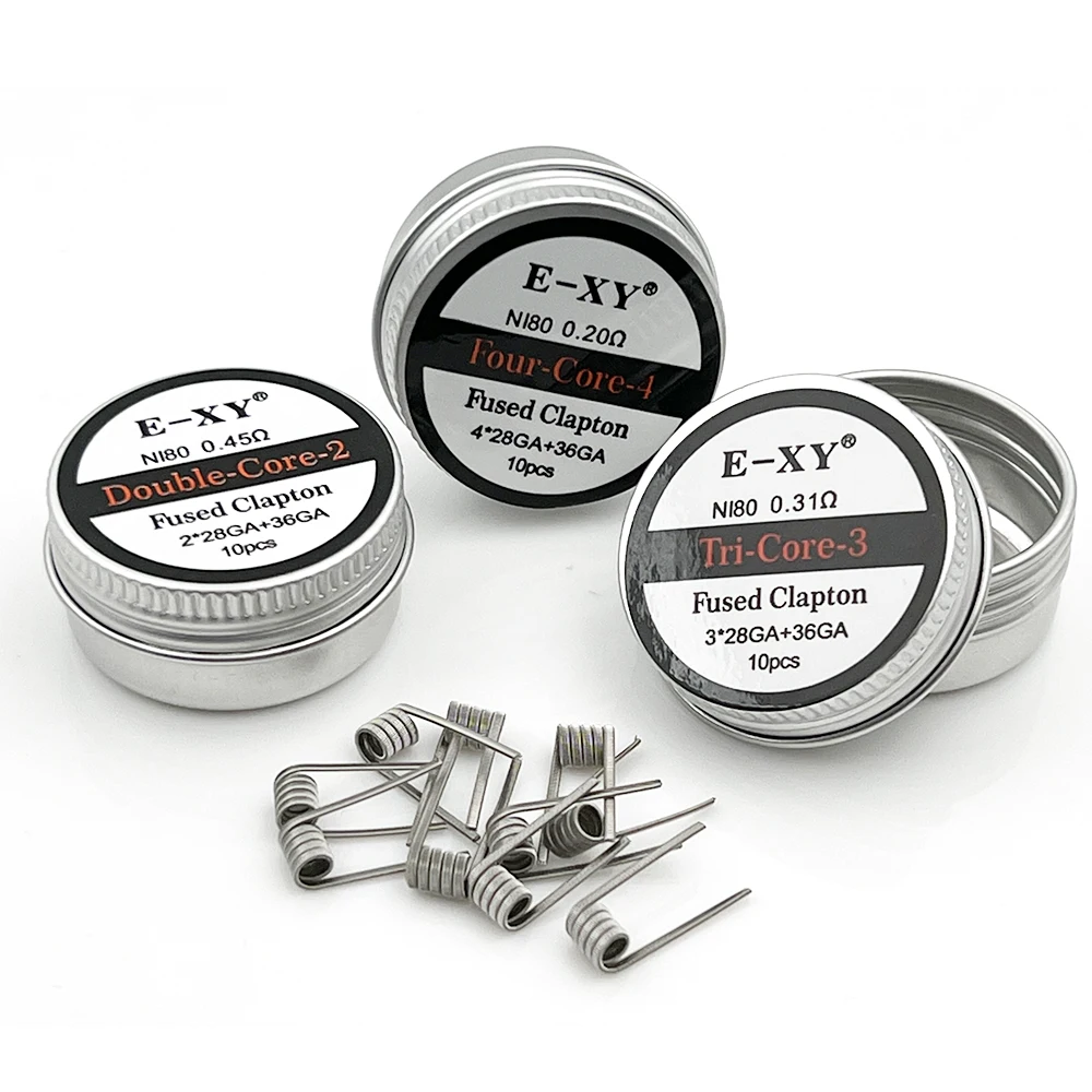 10 teile/schachtel Ni80 Vorgef – Coil Building Kit Bewertung und Preis