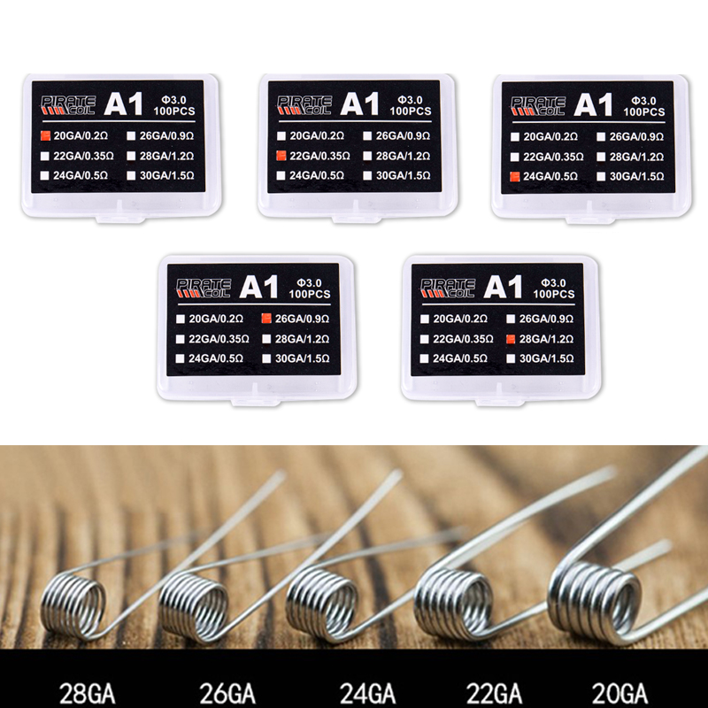 100 Teile/schachtel Hohe Quali – Coil Building Kit Bewertung und Preis